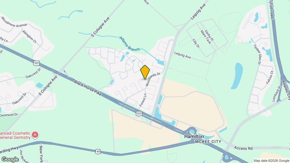 2608 Woodlands Dr Map and Location Details