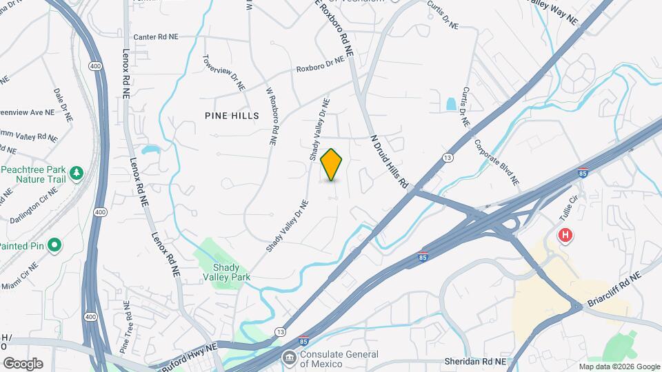 1762 Buckhead Ln NE Map and Location Details