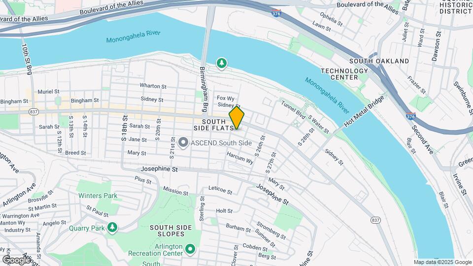 2407 Sarah St Map and Location Details