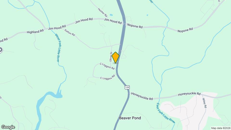 3921 Cleveland Hwy Map and Location Details