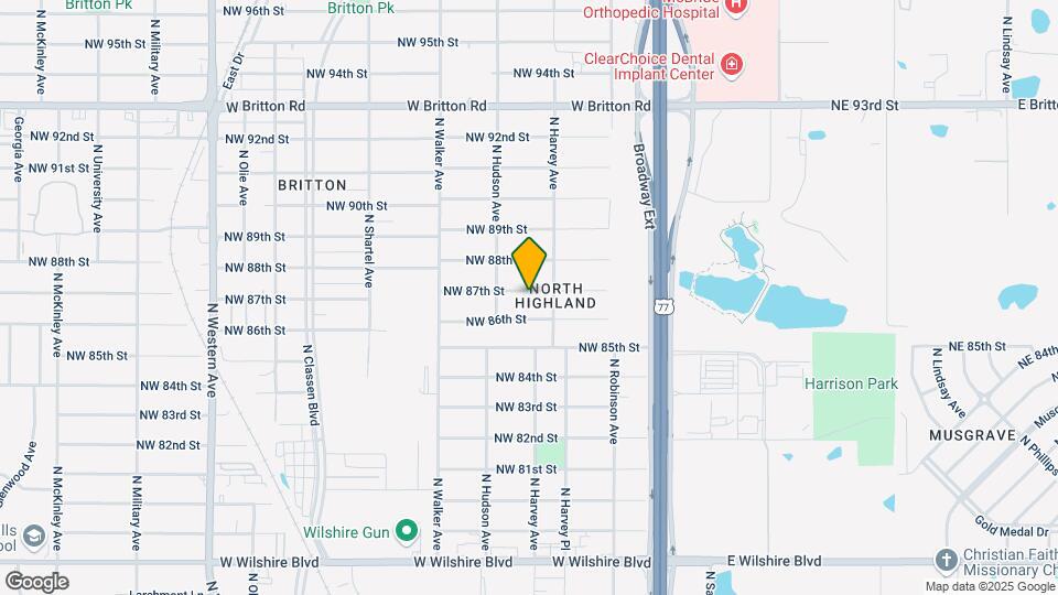 320 NW 87th St Map and Location Details