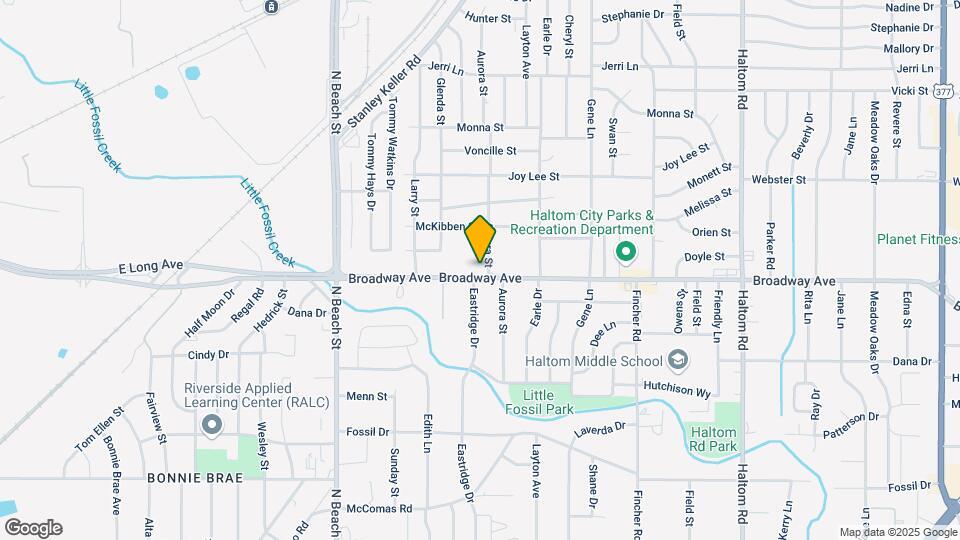 3301 Aurora St Map and Location Details