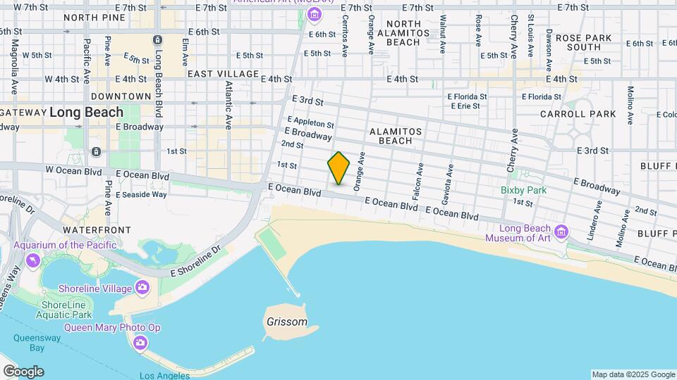 Ocean Palms Apartments Map and Location Details
