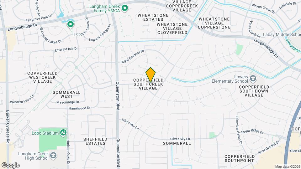 16810 Poplar Hill St Map and Location Details