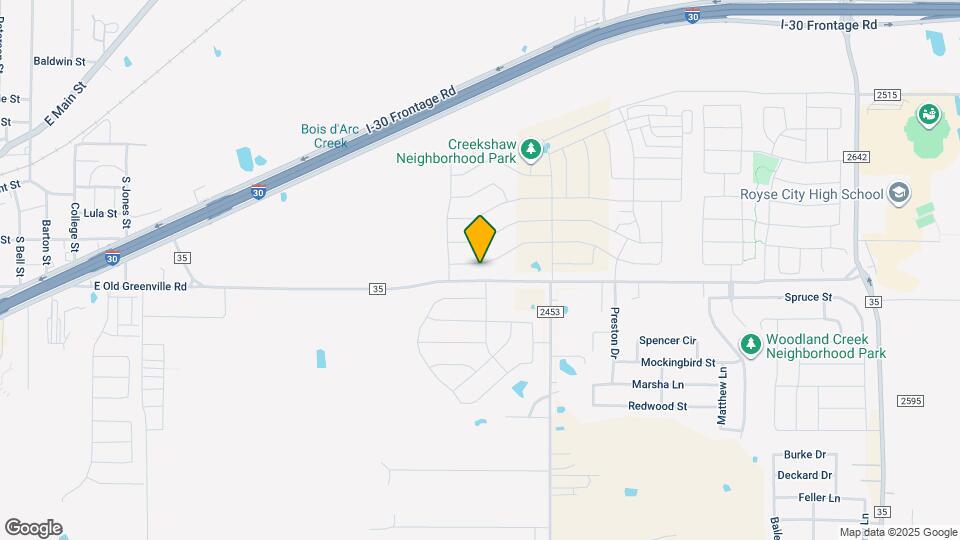 2034 Clearwater Way Map and Location Details