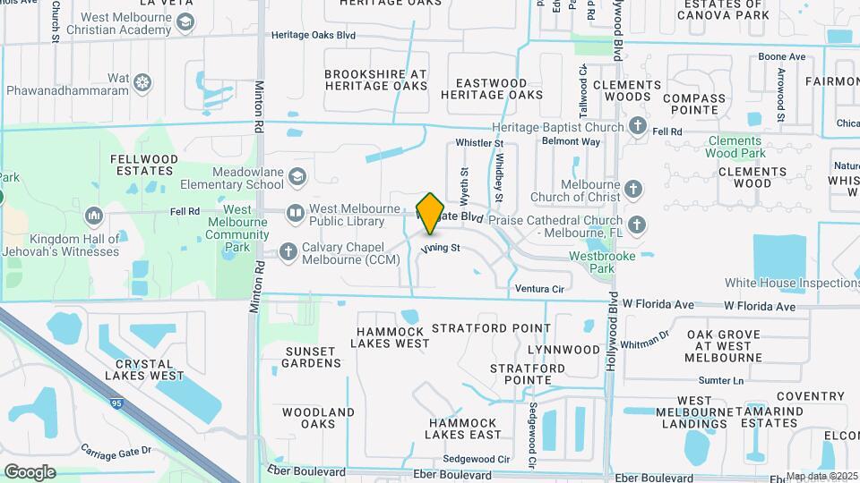 2653 Vining St Map and Location Details