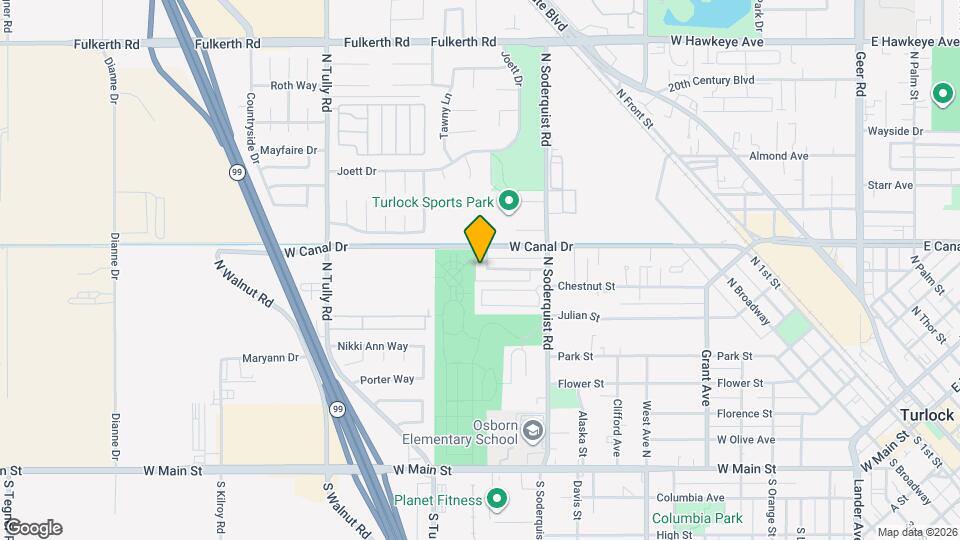 725 Lambert Way Mapa y Detalles de la Ubicación