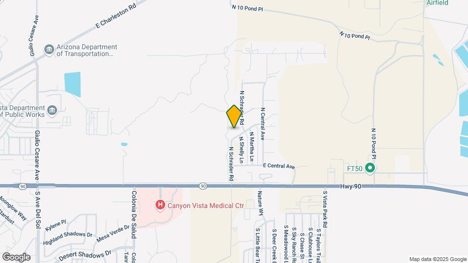 412 N Schrader Rd Map and Location Details