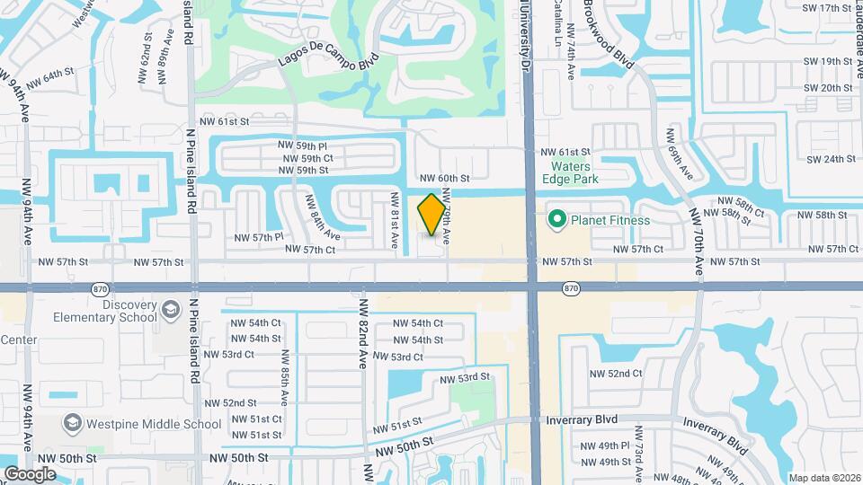 5725 Tuscany Way Mapa y Detalles de la Ubicación