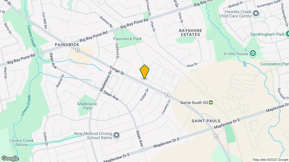 119 Fairlane Ave Map and Location Details