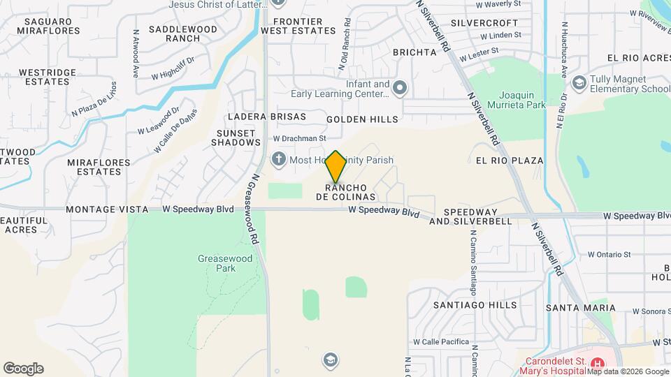 1202 N Thunder Ridge Dr Mapa y Detalles de la Ubicación