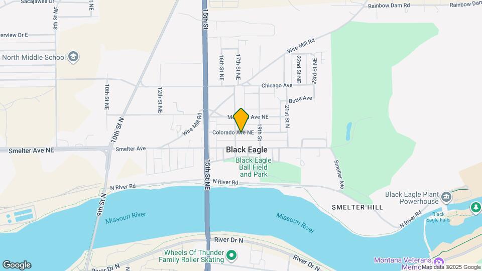 1706 Colorado Ave NE Map and Location Details