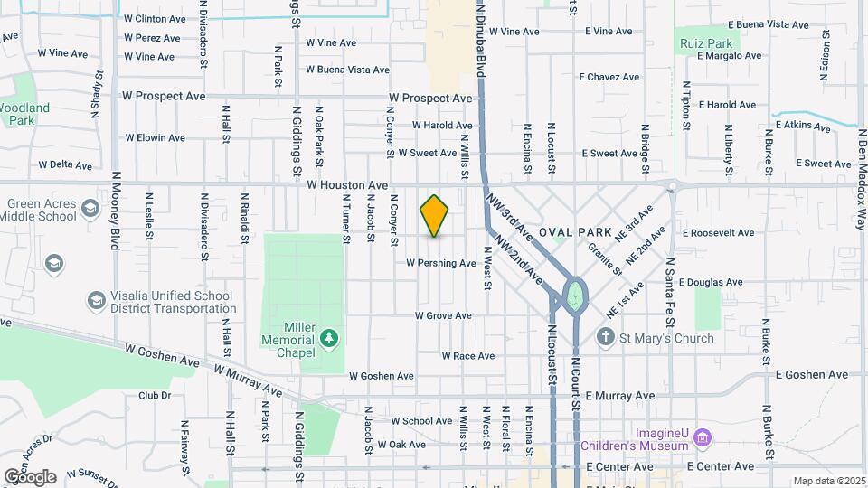 1037 N Highland St Mapa y Detalles de la Ubicación