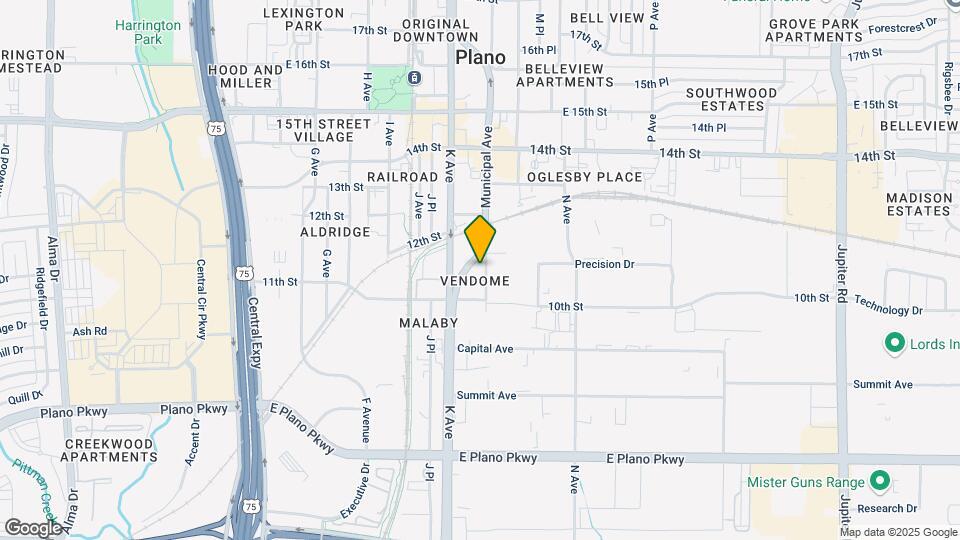 1103 L Ave Map and Location Details