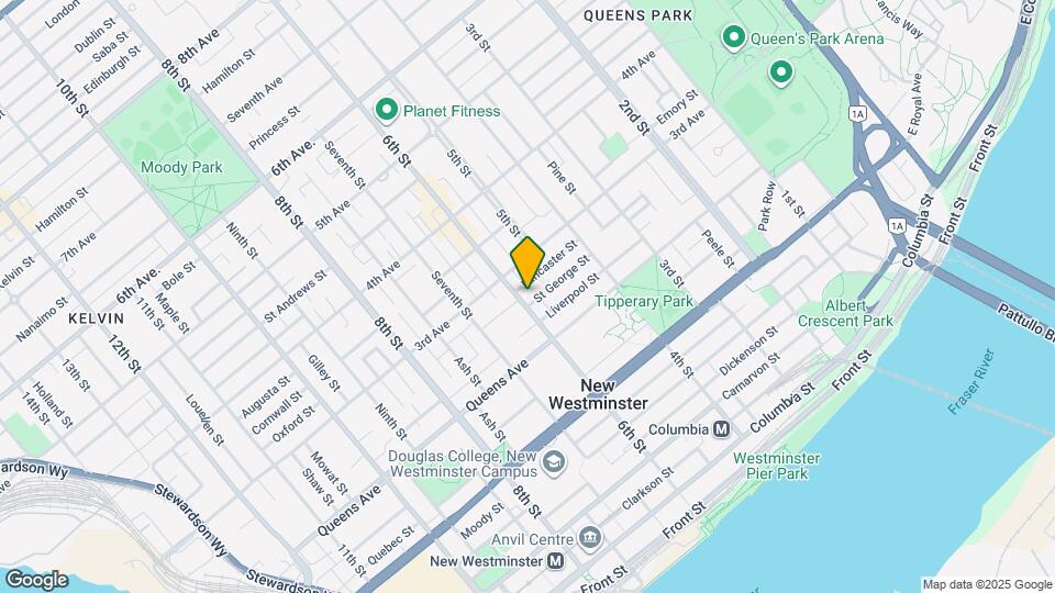 225 6th St Map and Location Details