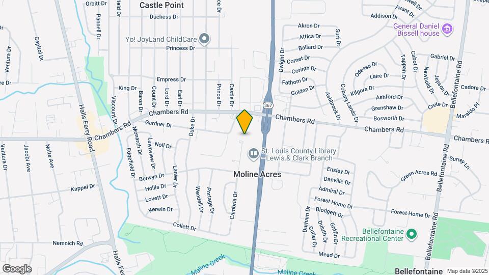 9950 Cambria Dr Map and Location Details