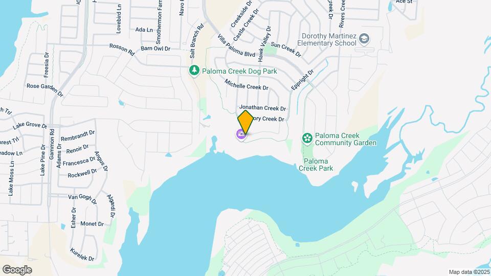 2100 Benjamin Creek Dr Map and Location Details
