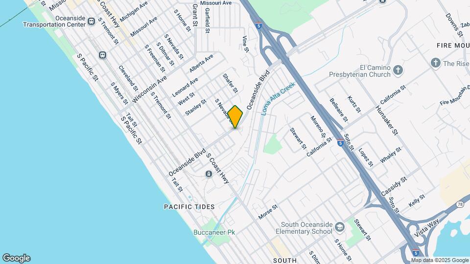 1205 S Nevada St Mapa y Detalles de la Ubicación