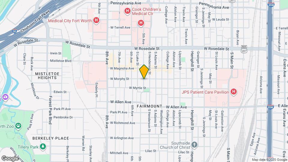 1411 5th Ave Map and Location Details