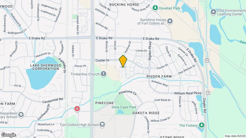 2851 Kansas Dr Map and Location Details