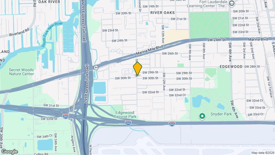 2990 SW 15th Ave Map and Location Details