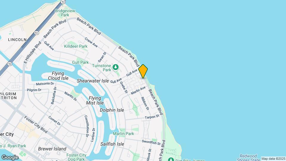 1551 Beach Park Blvd Map and Location Details
