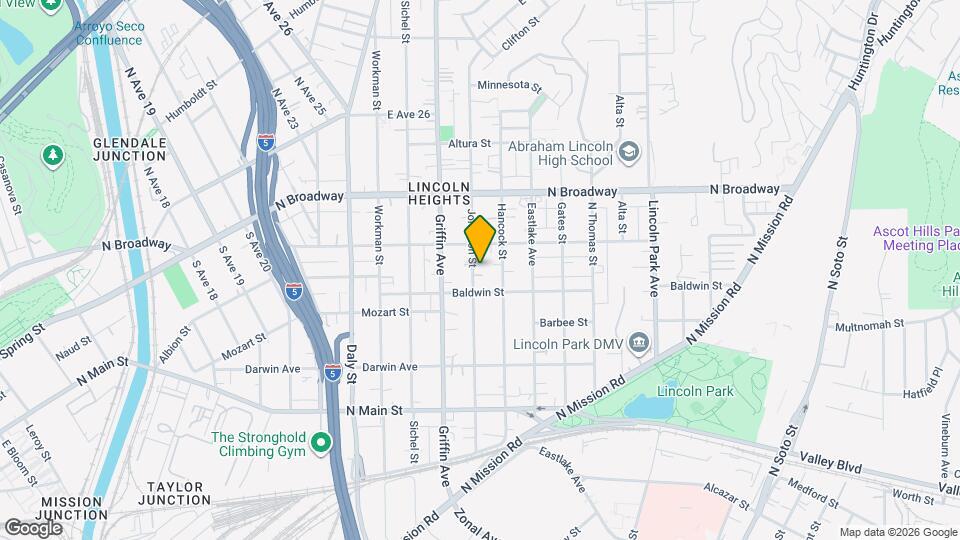 2226 Johnston St Map and Location Details