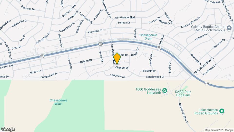 3181 Chanute Dr Map and Location Details