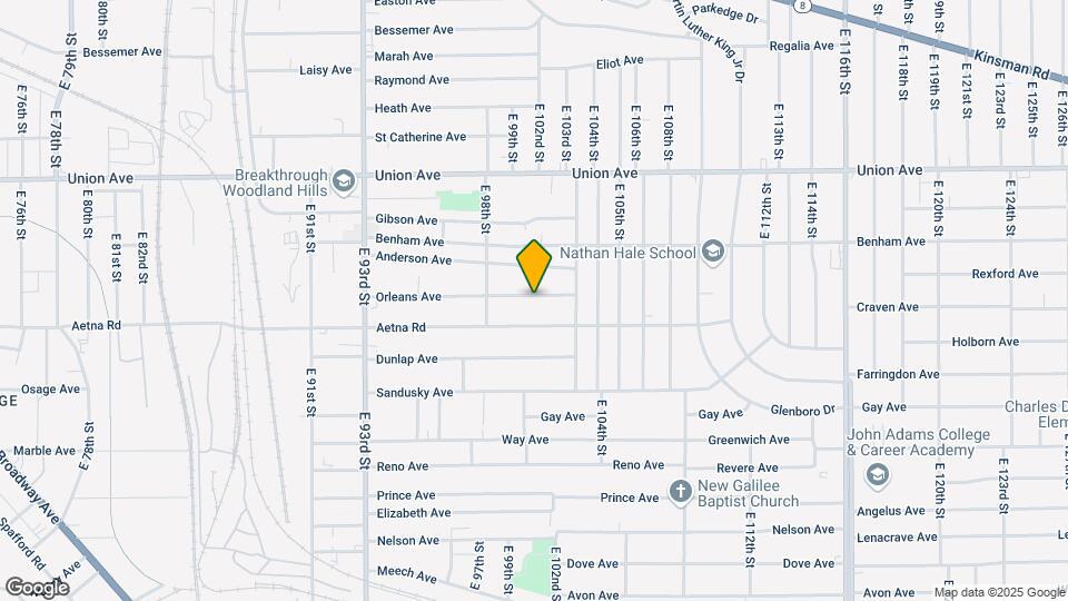 10008 Orleans Ave Mapa y Detalles de la Ubicación