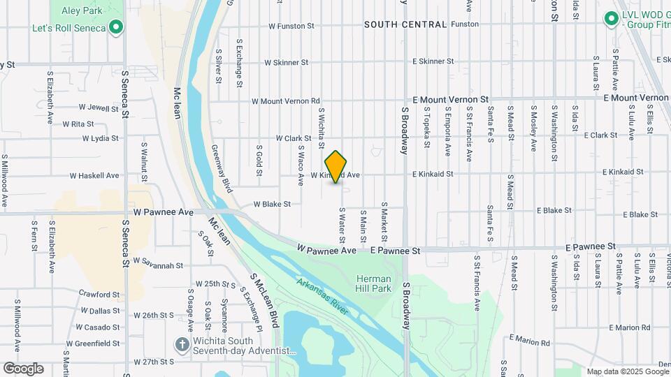 2213 S Water St Map and Location Details