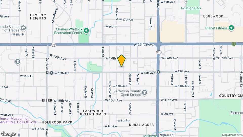 1331 Ammons St Map and Location Details