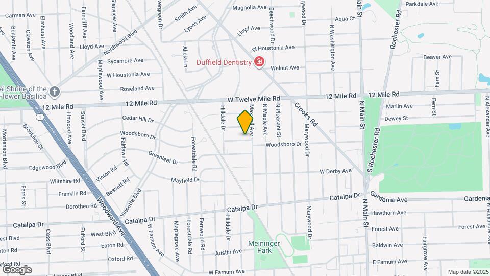 912 Woodsboro Dr Map and Location Details