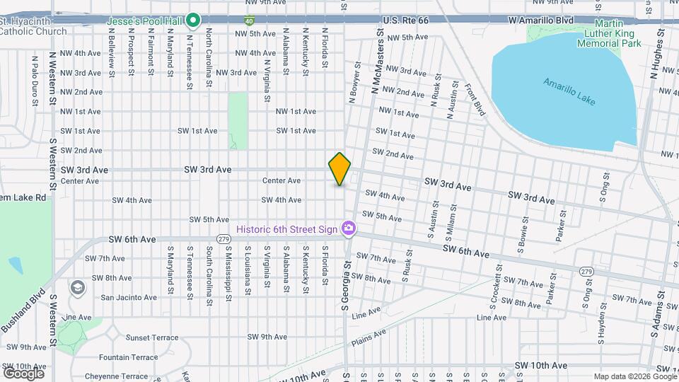 312 S Georgia St Map and Location Details