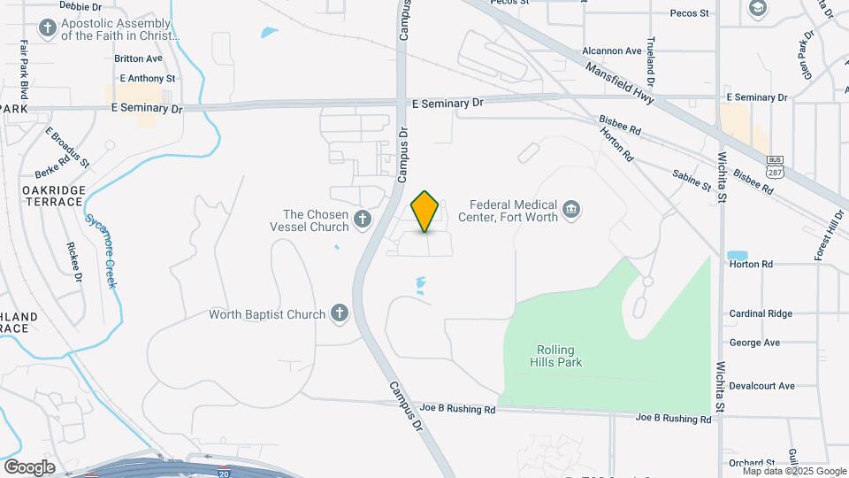 4633 Campus Dr Map and Location Details