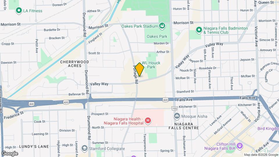 5222 Portage Rd Map and Location Details