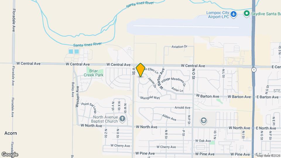 1417 Glen Ellen Ln Map and Location Details