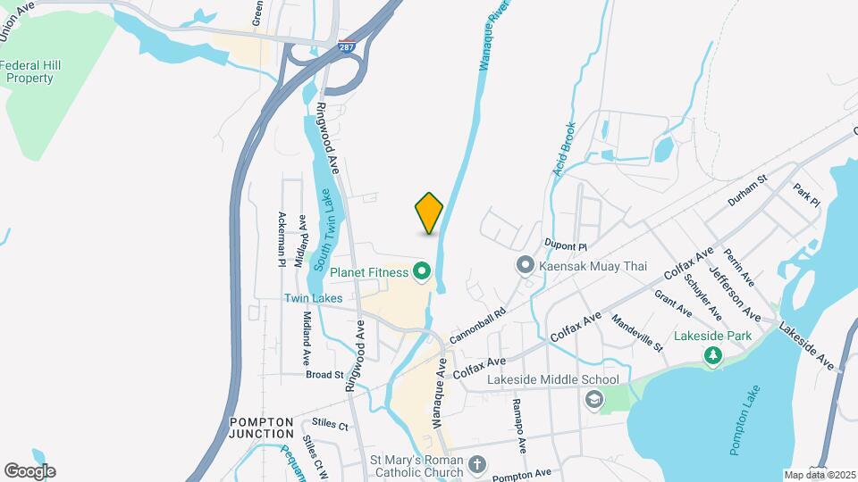 Pompton Lakes Senior Housing Map and Location Details