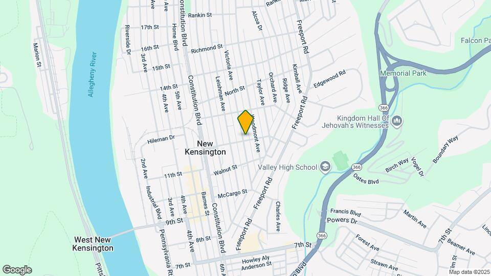 1204 Victoria Ave Mapa y Detalles de la Ubicación