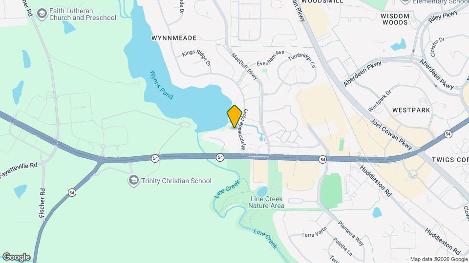 105 Wynnmeade Pkwy Map and Location Details