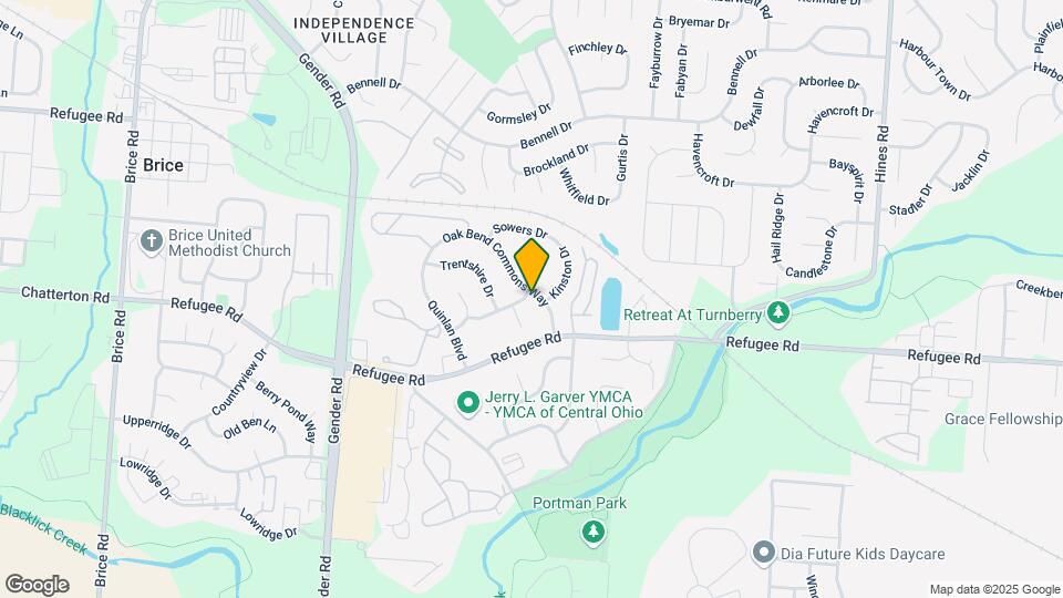 3437 Oak Bend Blvd Map and Location Details