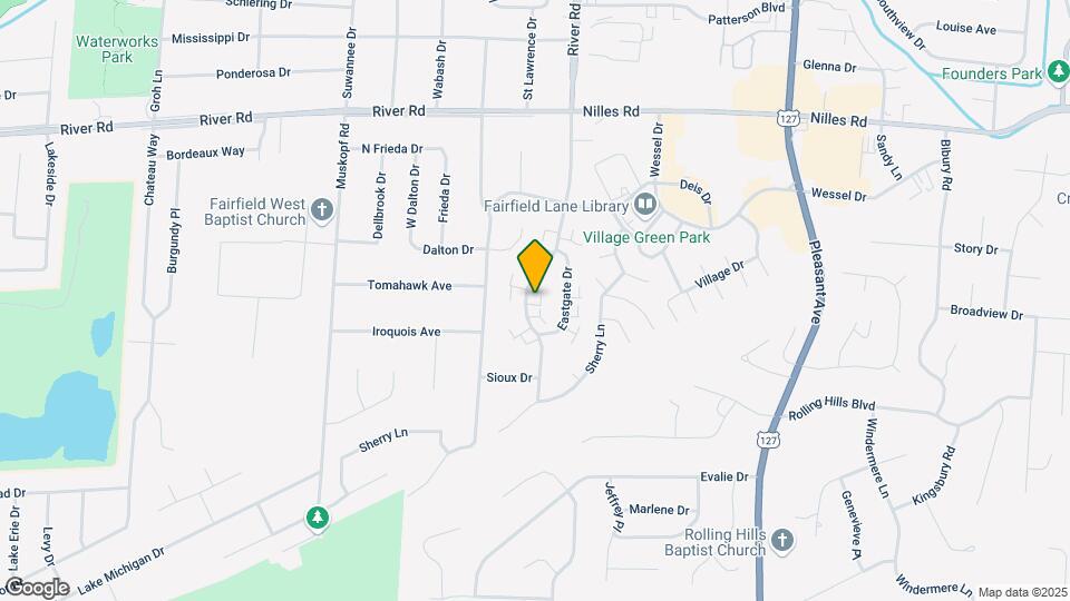 5416 Southgate Blvd Map and Location Details