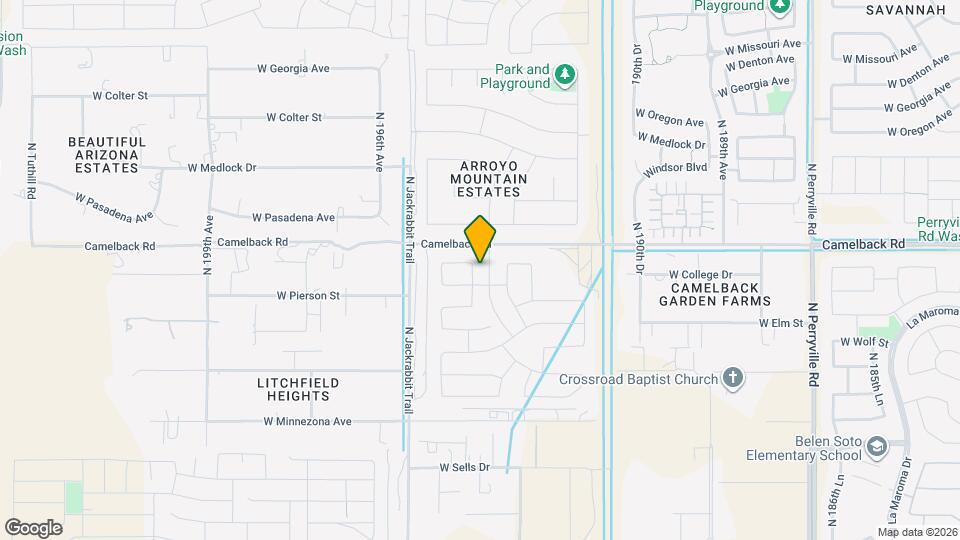 4923 N 193rd Dr Map and Location Details