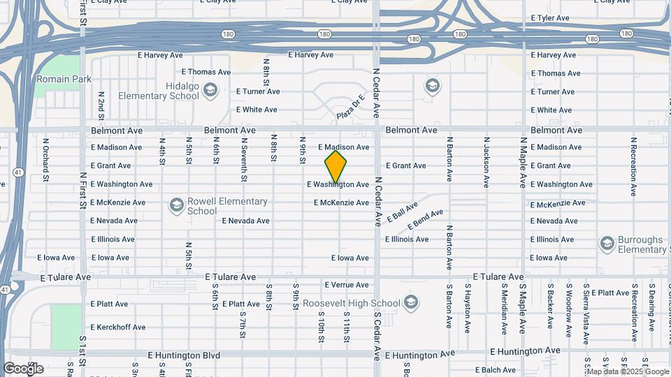 4050 E Washington Ave Map and Location Details