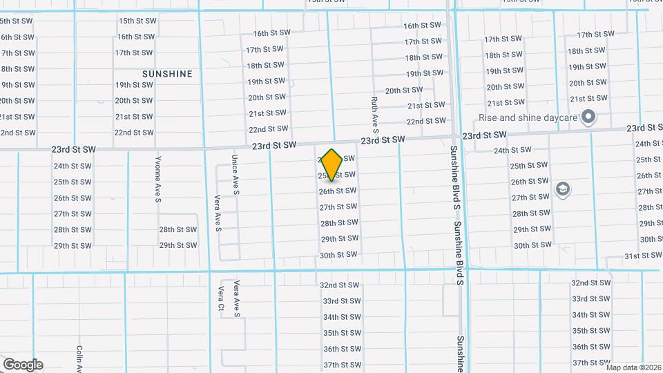 3312 26th St SW Mapa y Detalles de la Ubicación