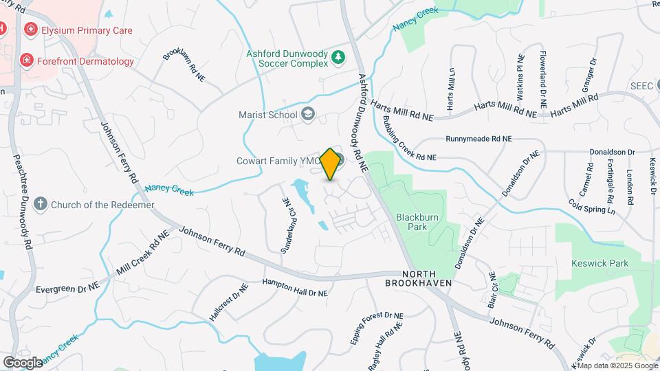 3650 Ashford Dunwoody Rd NE Map and Location Details