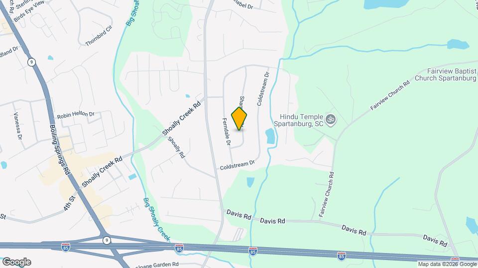 409 Shamrock Dr Mapa y Detalles de la Ubicación