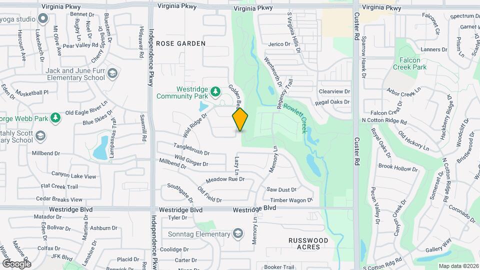 1017 Golden Bear Ln Map and Location Details