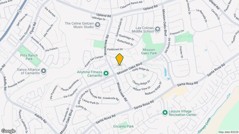 1137 Mission Verde Dr Map and Location Details