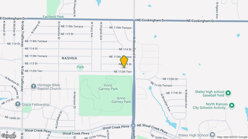 1606 NE 112th Terr Map and Location Details