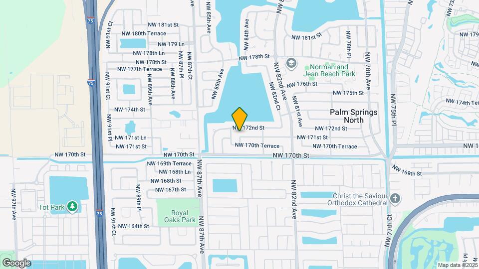 8415 NW 171st St Map and Location Details